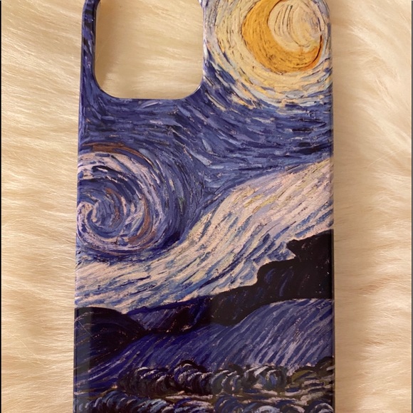 Van Gogh Starry Night iPhone 12 Case - Picture 3 of 3